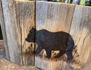 Fall Black Bear Wood Box Centerpiece – Rustic Woodland Decor