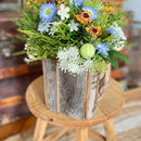 Moose Wood Box Centerpiece – Handcrafted Wood Burned Decor