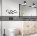 Honeycomb Wooden Toilet Paper Holder